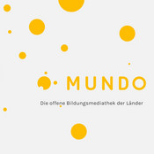 Die Grafik zeigt das Logo von &quot;Mundo&quot;, der offenen Bildungsmediathek der Länder.