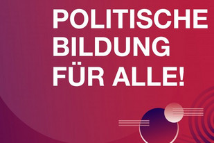 Die Grafik zeigt das Logo des Programms "Politische Bildung für alle!" der Bundeszentrale für politische Bildung in Berlin.