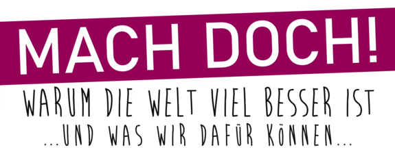 Logo des Projektes &quot;Mach doch!&quot; der Landeszentrale für politische Bildung Nordrhein-Westfalen